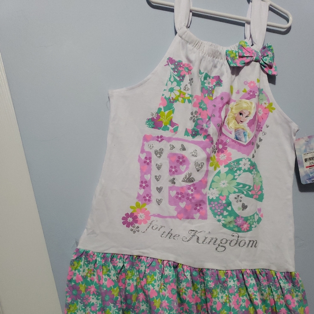 Girl's frozen dress